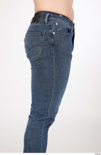 Serban blue jeans buttock casual dressed thigh 0005.jpg